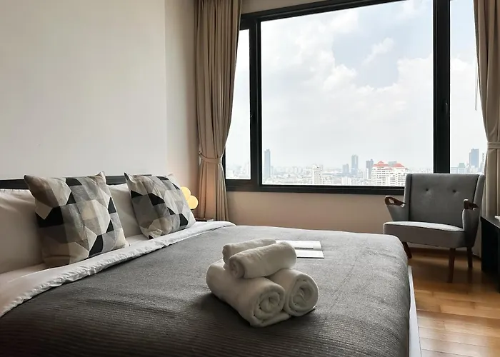 Apartment Expansive Loft 2br - Ultra Fast Wifi - Bts Thonglor *