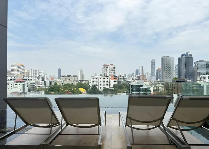 Apartment Expansive Loft 2br - Ultra Fast Wifi - Bts Thonglor Bangkok