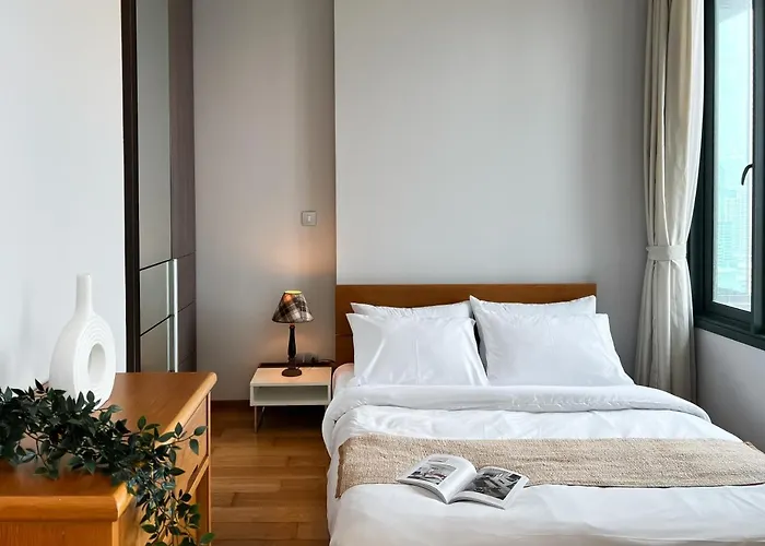 Apartment Expansive Loft 2br - Ultra Fast Wifi - Bts Thonglor