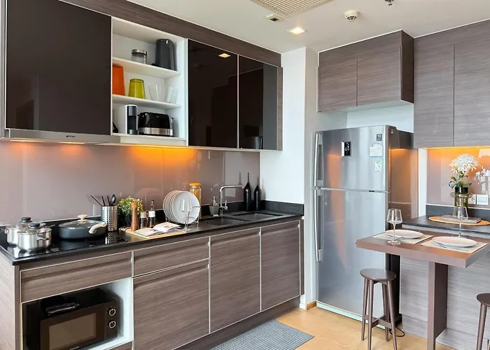 Apartment Expansive Loft 2br - Ultra Fast Wifi - Bts Thonglor Bangkok