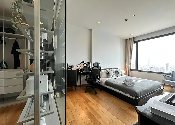 Expansive Loft 2br - Ultra Fast Wifi - Bts Thonglor *