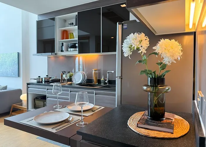 Expansive Loft 2br - Ultra Fast Wifi - Bts Thonglor Apartment
